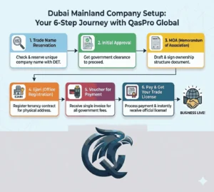 Mainland Company Setup Dubai 2026: From AED 12,000, Step-by-Step