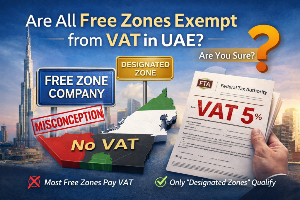 Free Zone VAT Exemption UAE – What Business Owners Must Know