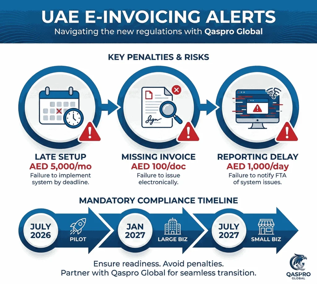 New E-Invoicing Penalties UAE – Is Your Business Ready?
