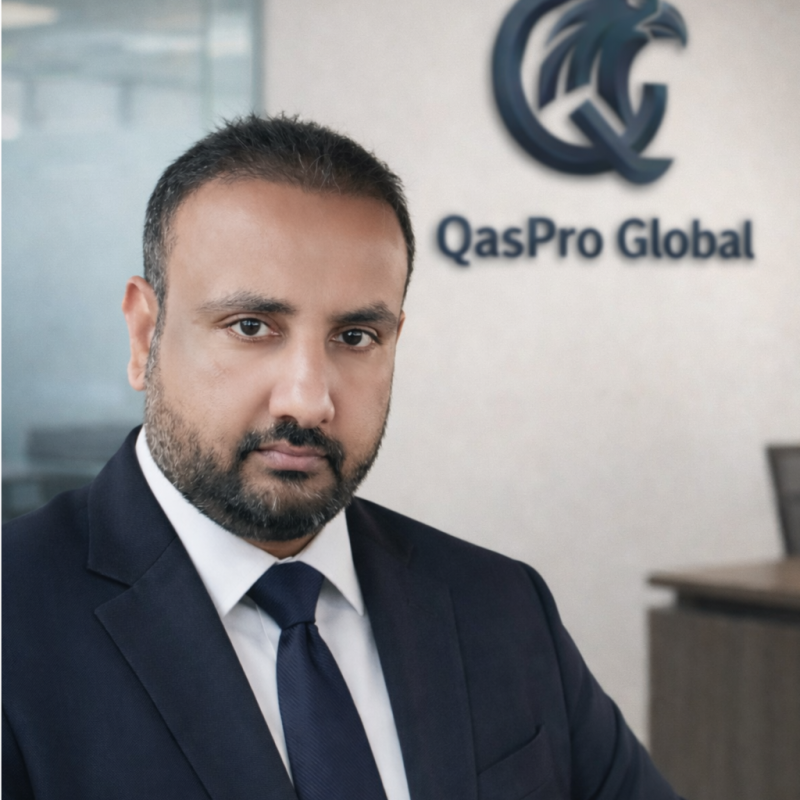 Muhammad Qasim FCCA - Founder & CEO of Qaspro Global Consultancy Dubai