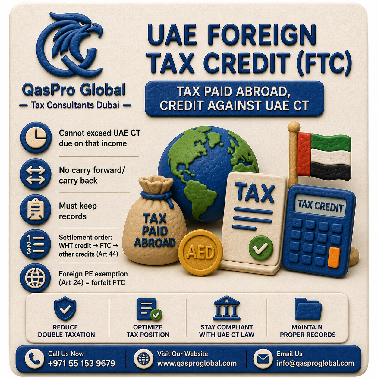 UAE Foreign Tax Credit Article 47 Corporate Tax 2026