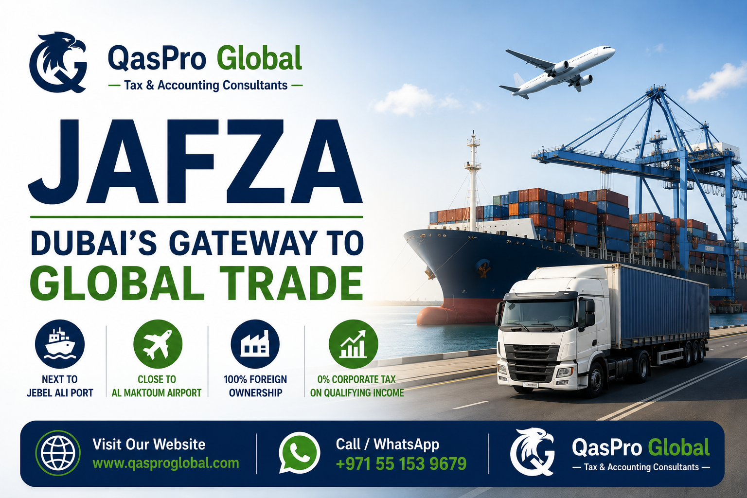 JAFZA free zone setup 2026 Dubai Jebel Ali Port