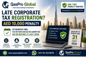 UAE Corporate Tax Late Registration Penalty 2026: AED 10,000 Waiver