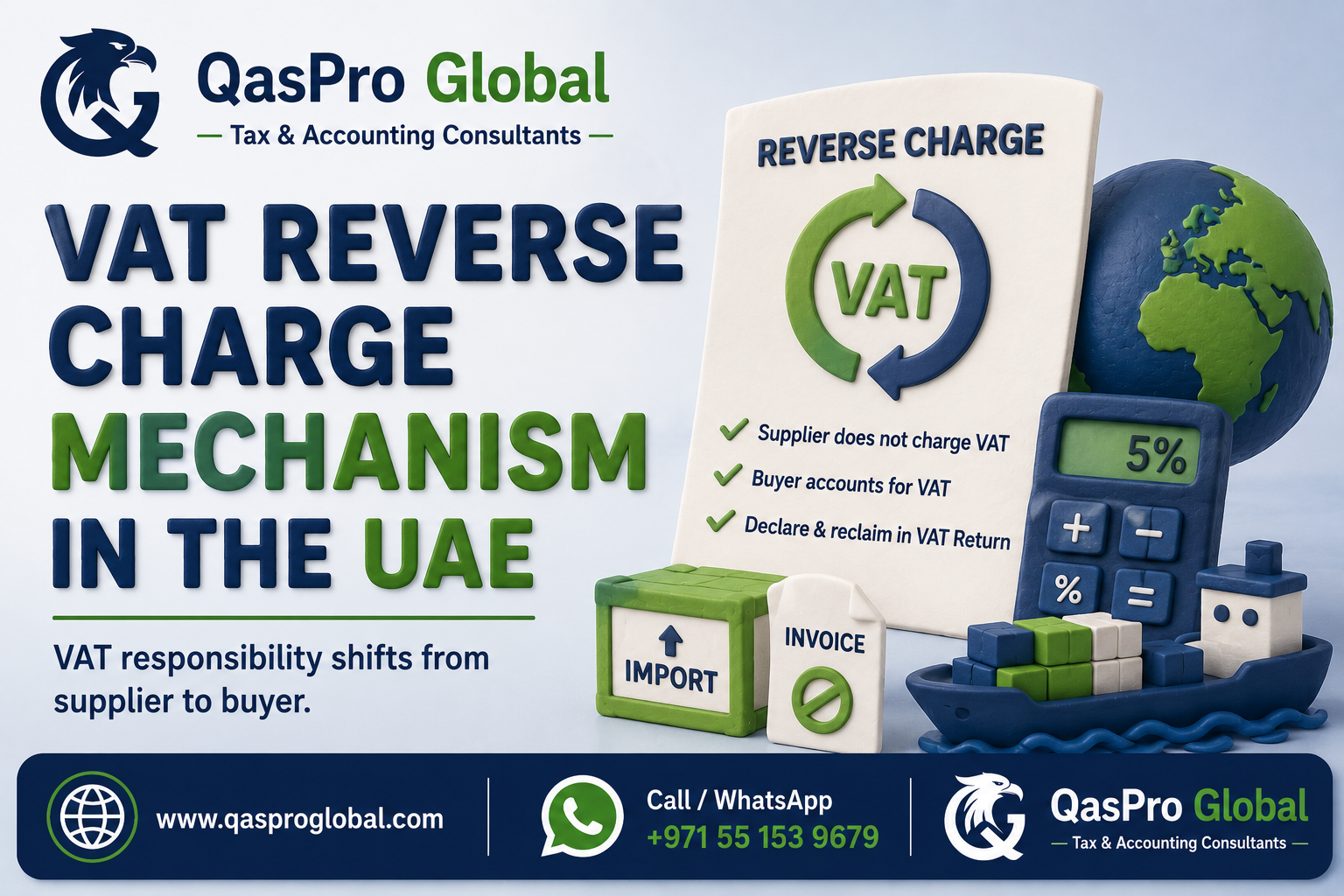 UAE VAT Reverse Charge 2026: The Box 3 Mistake Importers Make