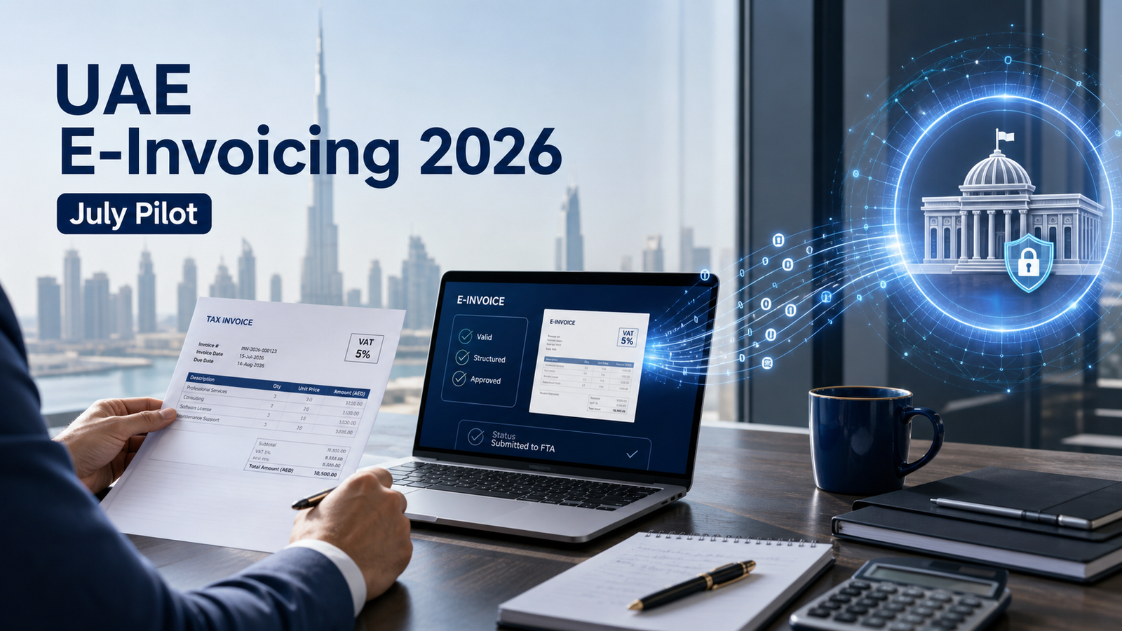 UAE e-invoicing 2026 July pilot accounting deadline