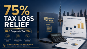 UAE Corporate Tax Loss Relief 2026: 75% Rule