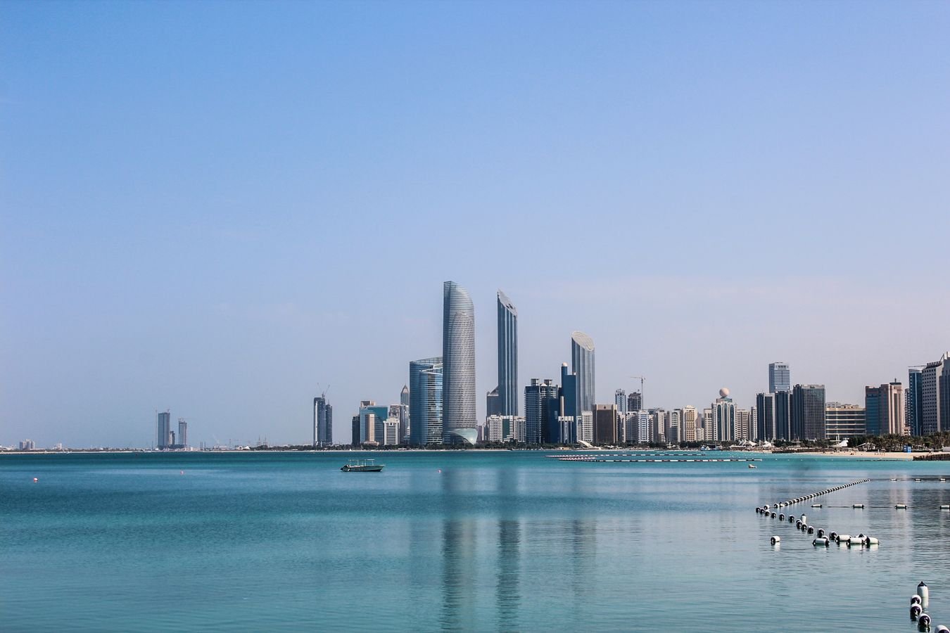 Abu Dhabi business skyline representing ADGM company formation and free zone setup
