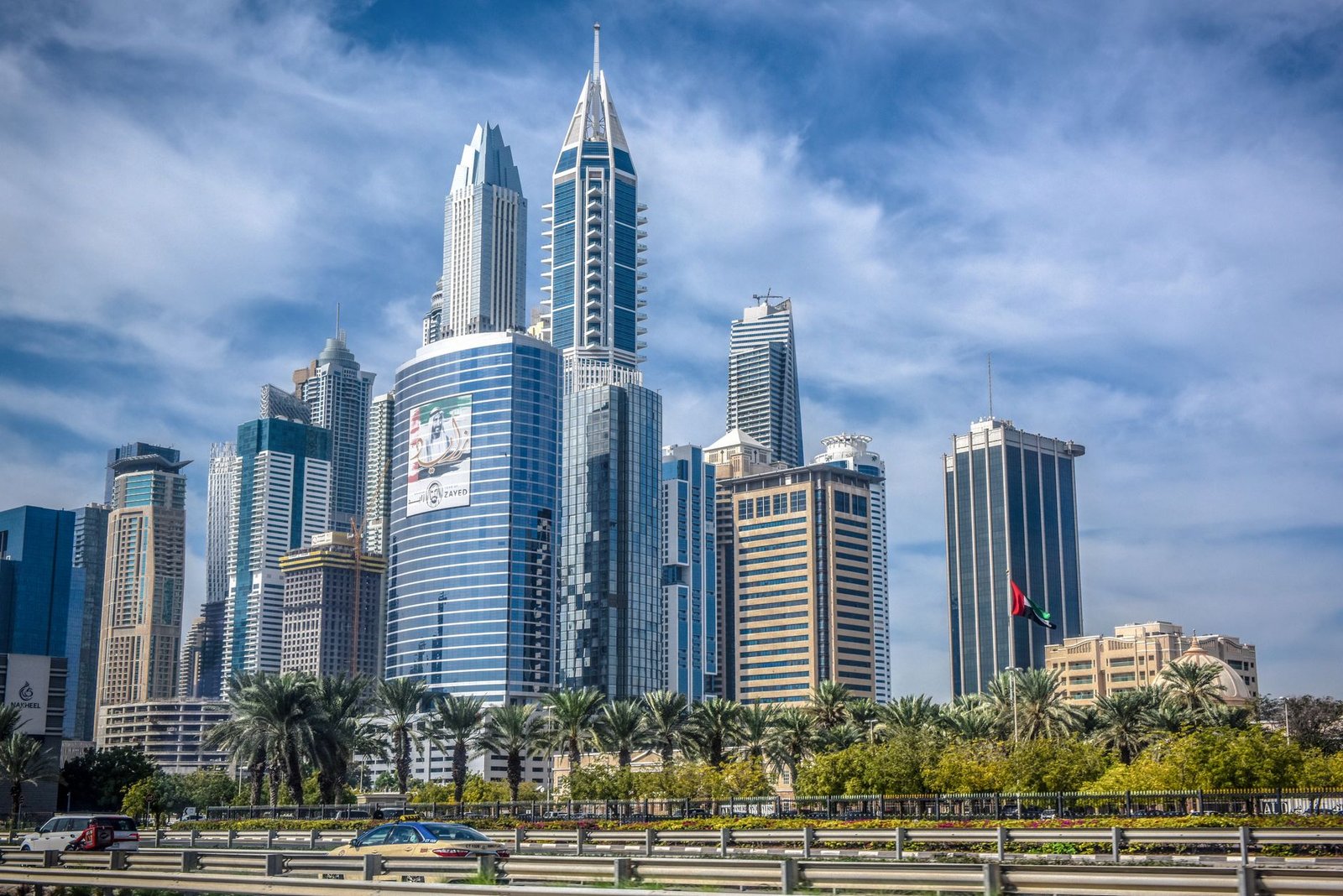 Modern Dubai skyscrapers representing Dubai South free zone company setup